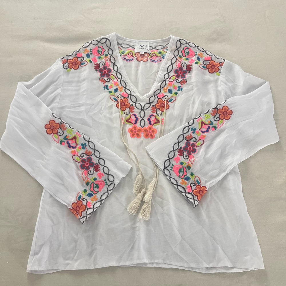 MISA Los Angeles Top Women’s White Size Small